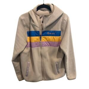 Cotopaxi Women’s Teca Fleece Jacket XL Colorblock Full Zip Hood